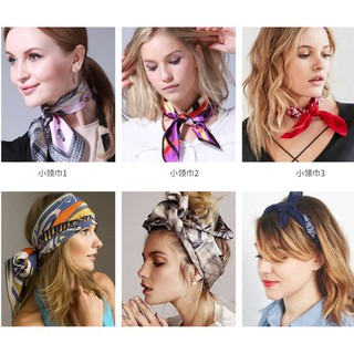 Khăn lụa turban vuông 50*50 cm