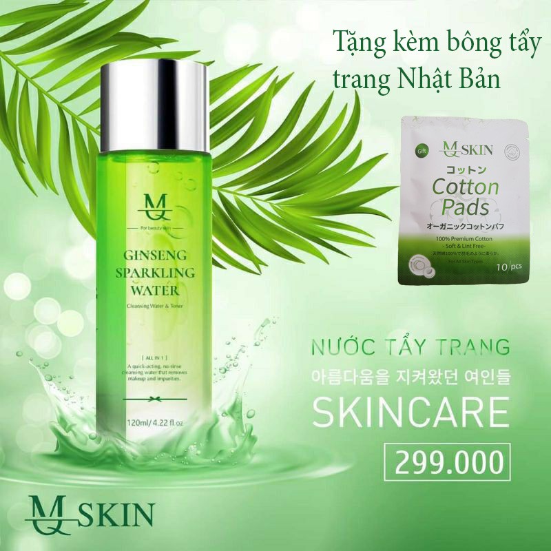 Nước tẩy trang Hàn Quốc MQ Skin 120ml