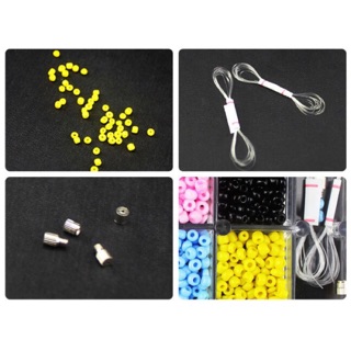 Hộp hạt cườm xâu vòng luyện mắt nhược thị