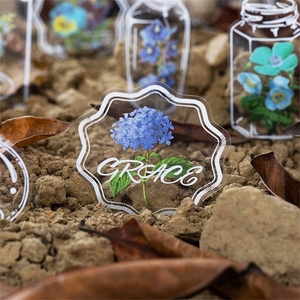 Bộ 60 Miếng Dán PET Trang Trí Sổ Tay / Nhật Ký