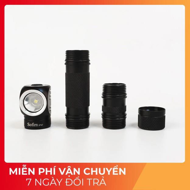 Đèn pin đa năng đội đầu SOFIRN SP40 sáng 1200lm tầm chiếu xa 136m LED CREE XPL sạc Miccro USB pin 18650