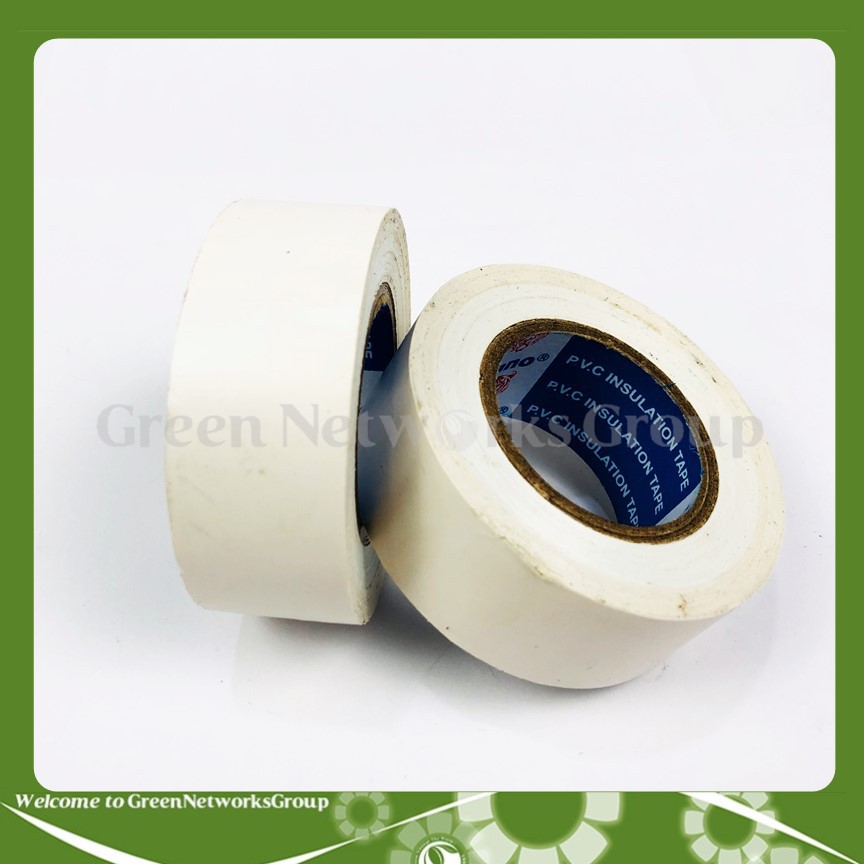 Băng keo quấn thể thao bản 2.5cm Trắng Greennetworks ( 1 Cuộn )