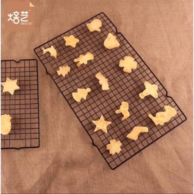 Rack hong bánh 1 tầng màu đen (40,5*25cm)