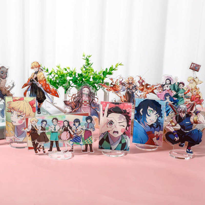 Mô hình nhân vật Anime Demon Slayer bằng acrylic có thể đặt đứng được