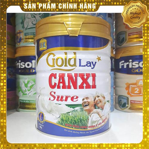 Sữa bột Canxi Goldlay 900g - Bổ sung Canxi cho người từ 30 tuổi trở lên