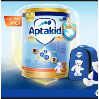 Combo 2 lon sữa Aptakid New Zealand 3 900g tặng kèm quà ngẫu nhiên