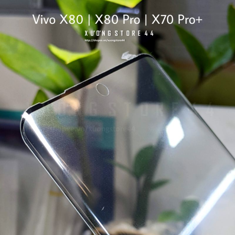 Kính cường lực keo viền Vivo X70 Pro, X70 Pro+/X80/X80 Pro