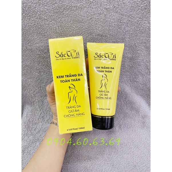 Kem Trắng Da Toàn Thân Body SẮC TIÊN 150ml MẪU MỚI