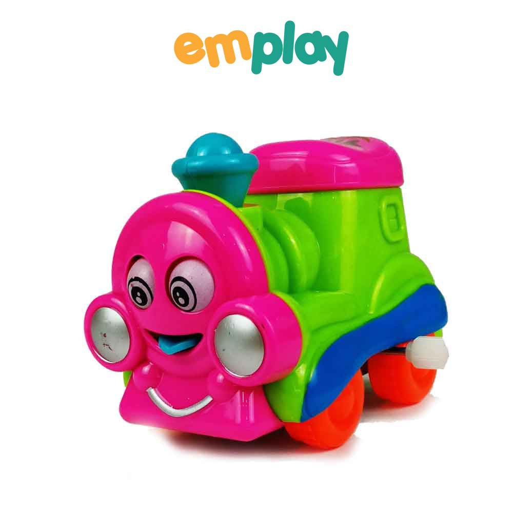 Đồ chơi trẻ em Emplay tàu hỏa vặn cót đa sắc màu