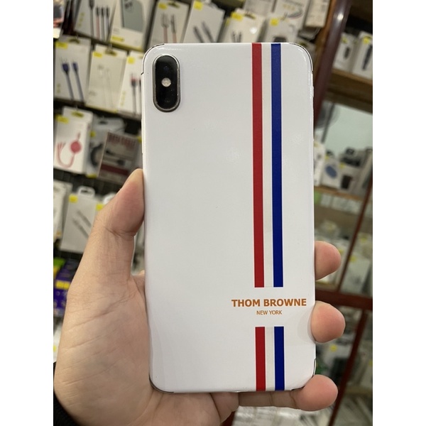 Miếng dán skin Thom Browne cho iPhone 6/6s/6plus/7plus/11/12/13promax