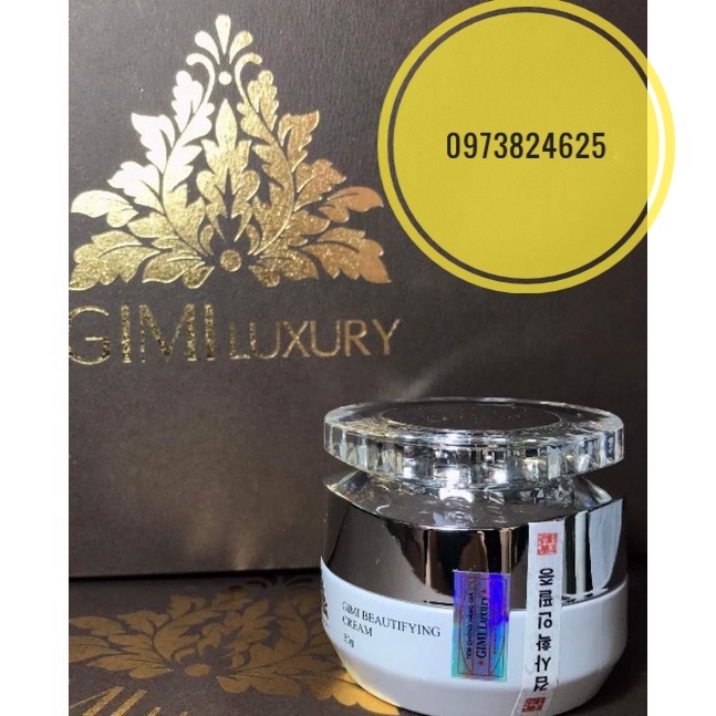 Bộ kem nám,tàn nhang, mụn Gimi Luxury 2022 cải tiến về thành phần kem