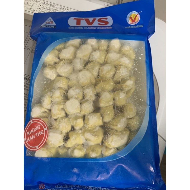 Hoành thánh sủi cảo tôm thịt 60 viên vĩ 500g (giao tphcm)