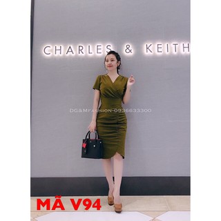 Đầm body chéo ngực nhúng lai d2577130