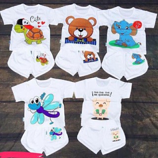 Set 5 bộ cộc tay cho bé