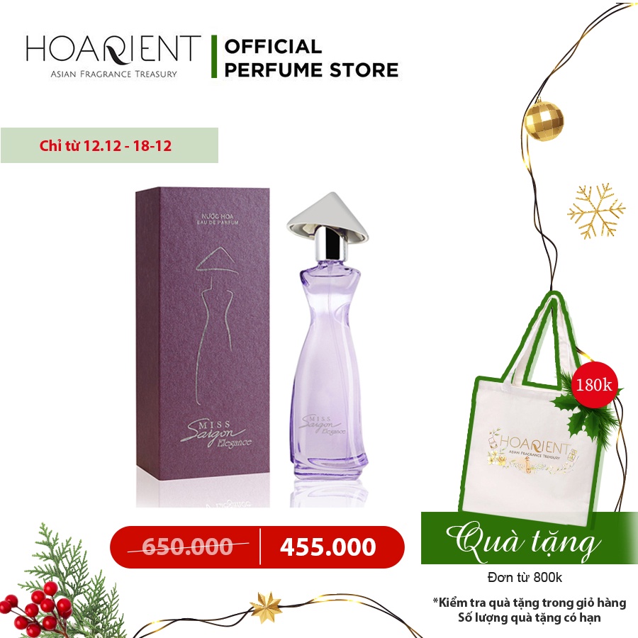 Nước Hoa nữ Miss Saigon Elegance Amethyst 50ml - Hương Quyến Rũ