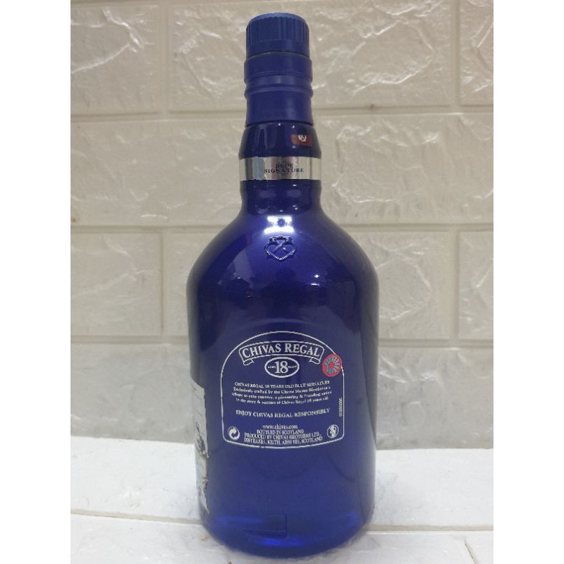 Vỏ chai vas 18 Blue