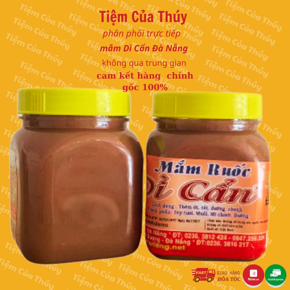 Mắm Ruốc Dì Cẩn hũ 200gr - Đặc Sản Đà Nẵng