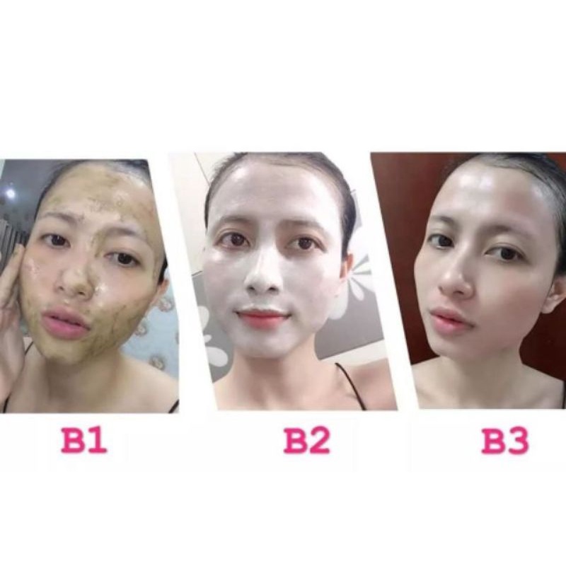 1 Sét tảo bỉ Bio peeling cho 2 lần vi tảo không kèm đèn nến
