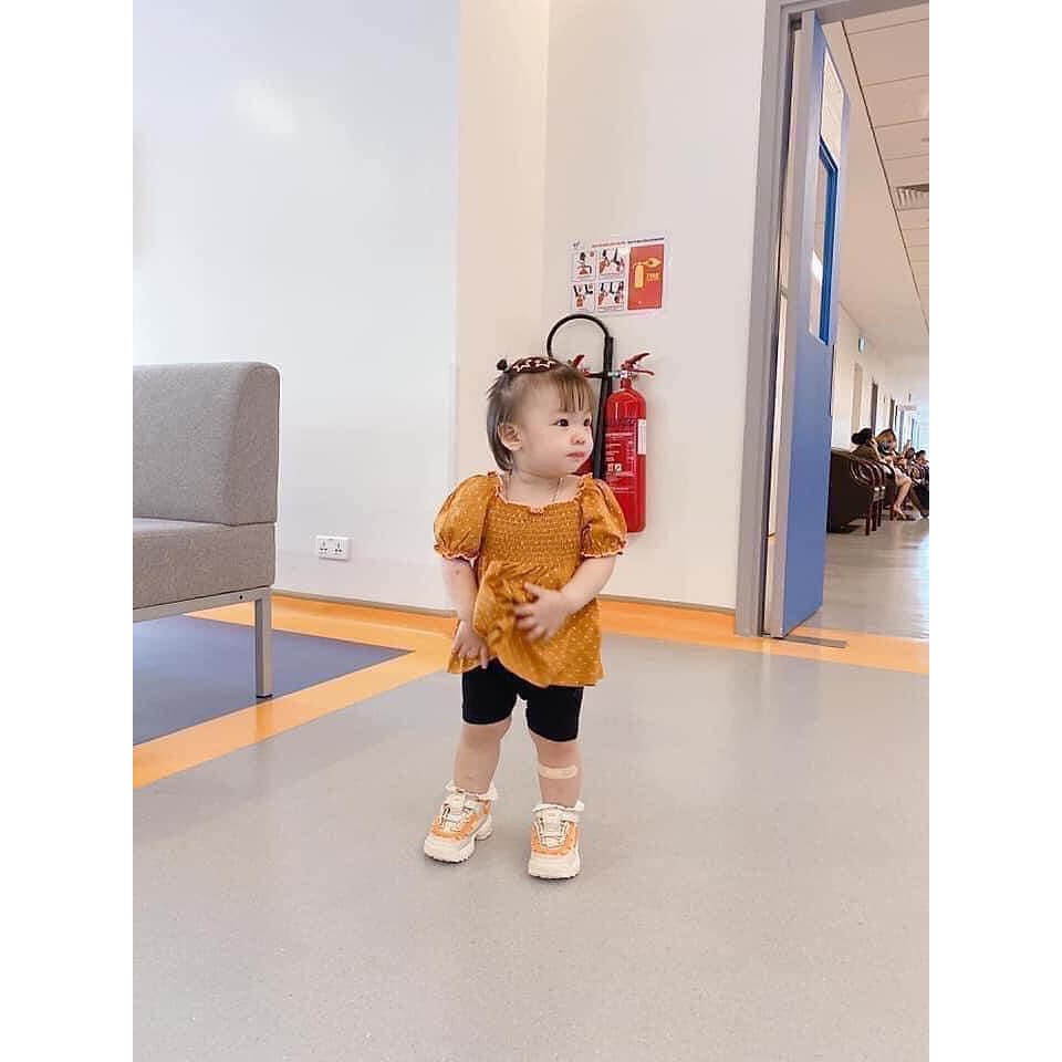 Quần legging cho bé gái combo 3 quần ngố mùa hè chất cotton 4 chiều JIMADO SL332