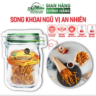 ĐỘC QUYỀN, Song Khoai Ngũ Vị An Nhiên 40g, Ăn Vặt Snack Sạch, Ngon