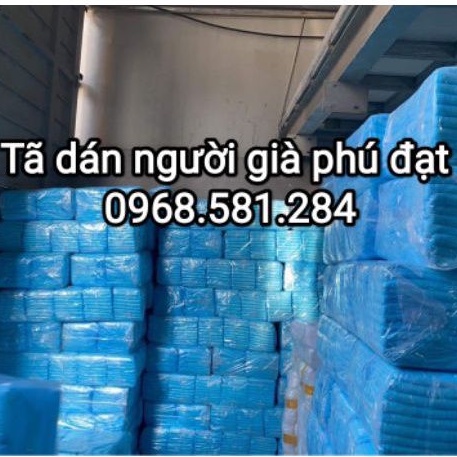Tã bỉm dán phú đạt dành cho người già (1gói 10 miếng) siêu thấm hút kháng khuẩn từ 45-75kg