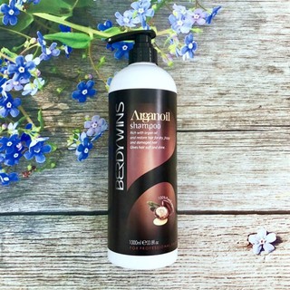 Dầu gội Berdywins Argan Oil cho tóc khô hư tổn 1000ml- chai