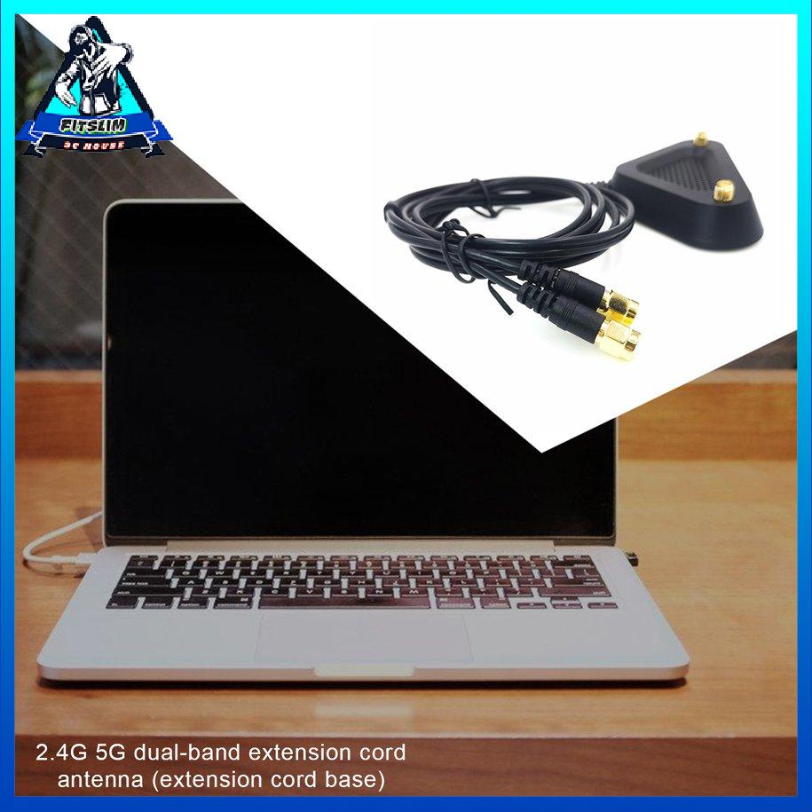 Cáp mở rộng Antenna tần số kép 2.4G / 5G Đầu nối mạng không dây [8/12]