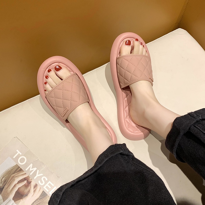 Dép đi trong nhà/ nhà tắm IELGY thời trang mùa hè dễ thương cho nữ