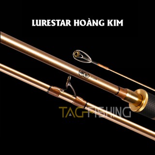 Cần 2 khúc lure star hoàng kim