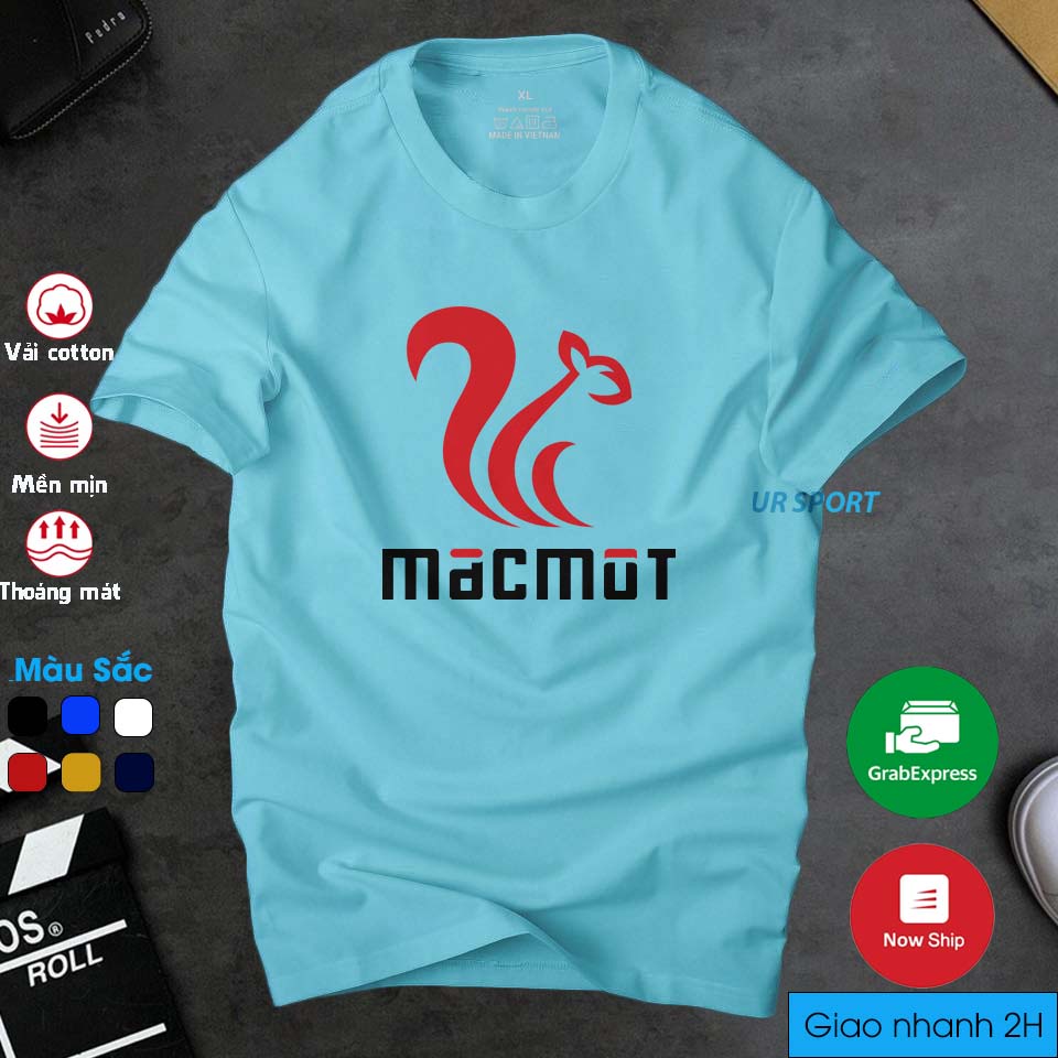 Áo thun nam cổ tròn Macmot thời trang cá tính, chất vải cotton 4 chiều cao cấp thoáng mát