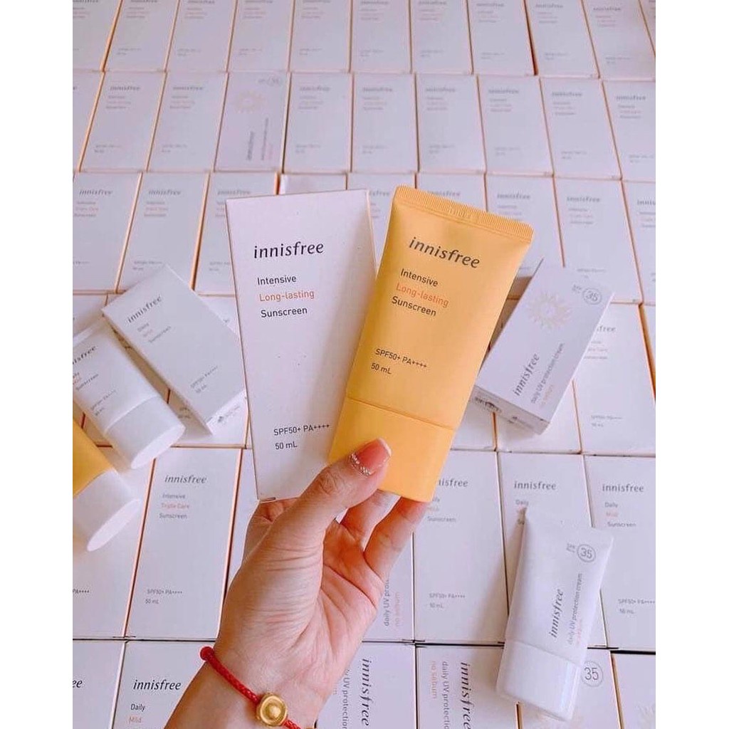 Kem chống nắng innisfree lâu trôi làm sáng da innisfree Intensive Triple Care Sunscreen SPF50+ | BigBuy360 - bigbuy360.vn