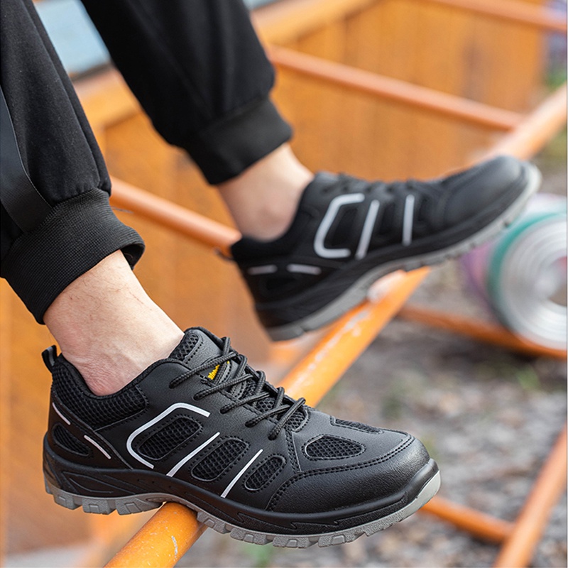 Giày Bảo Hộ Chống Tĩnh Điện ESD (Mã 286) Mũi Thép Chống Đập, Chống Đâm Xuyên, Thoáng Khí, Nhẹ