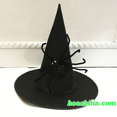 Nón Phù Thủy Nhện Hóa Trang Halloween