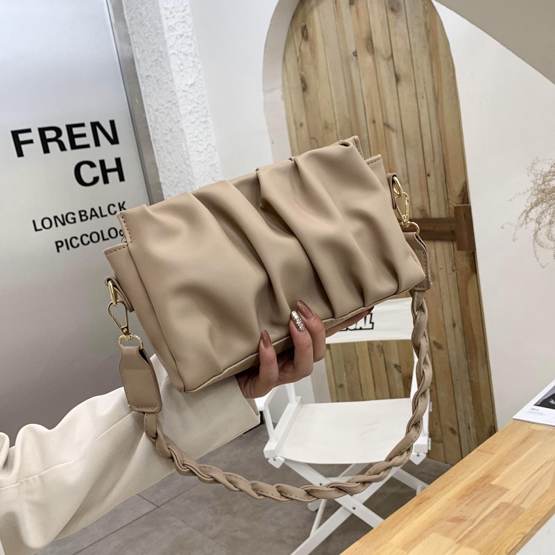 Túi đeo vai IELGY dây quai xích phong cách Hàn Quốc thanh lịch thời trang dành cho nữ