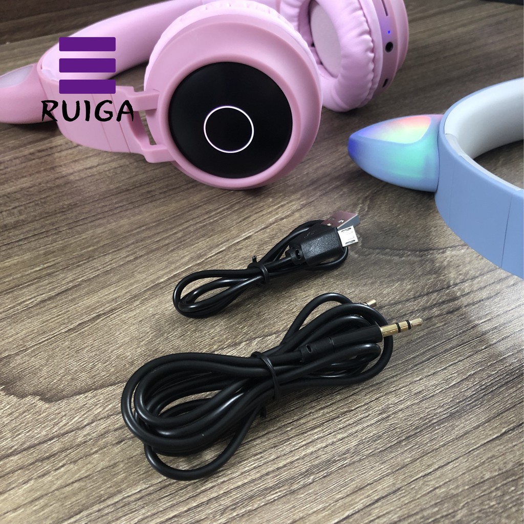 Tai nghe mèo Bluetooth Siêu dễ thương đủ màu sắc pin khủng | BigBuy360 - bigbuy360.vn