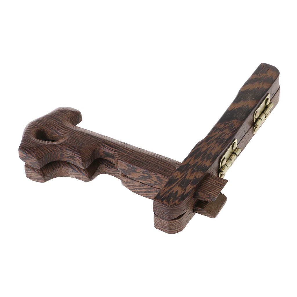 Đế gỗ trưng bày đĩa và ảnh cỡ 3-7 Inch tiện dụng