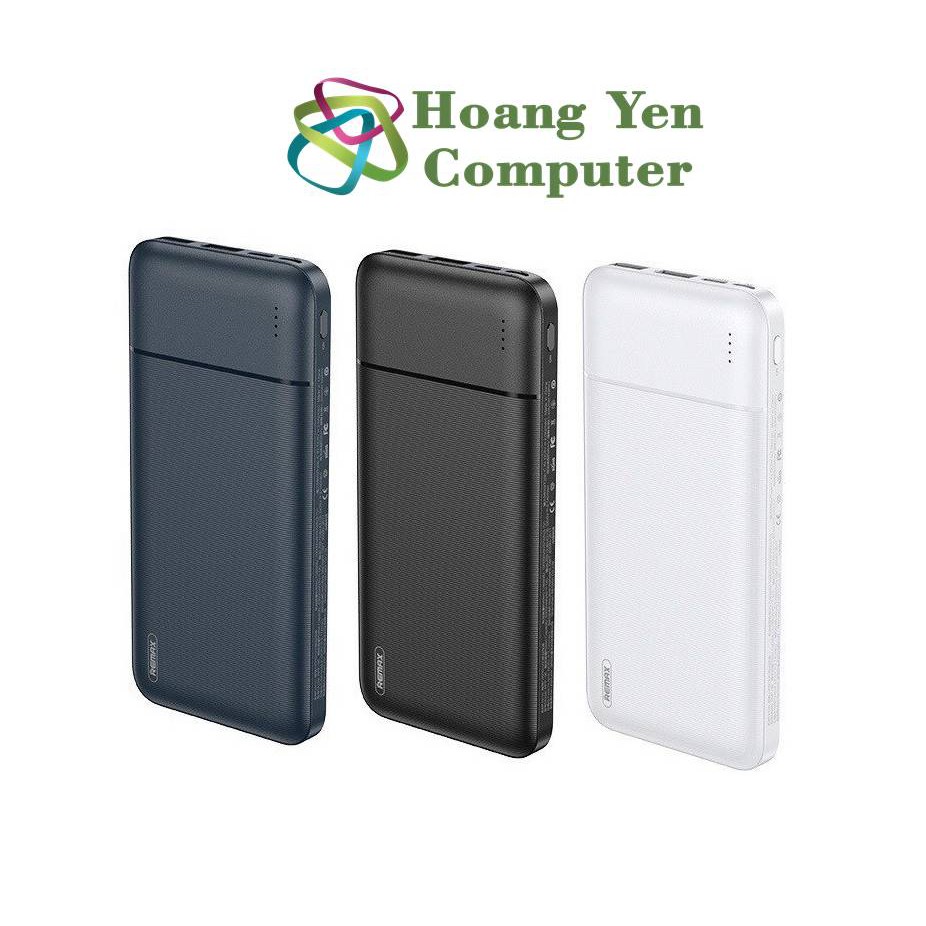 Sạc Dự Phòng Remax RPP-96 10000mAh Lõi Polymer 2 Cổng Sạc Vào, 2 Cổng Sạc Ra - BH 1 Năm - Hoàng Yến Computer