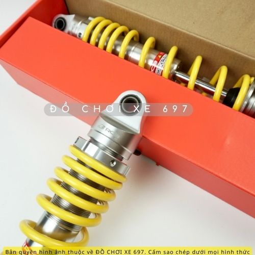 Phuộc sau RCB seri C 38.8cm gắn các dòng xe Wave, Dream, Future... Chính hãng bảo hành 12 tháng