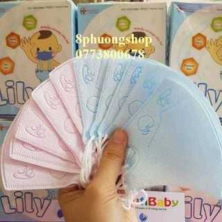 Khẩu trang Lily cho bé hộp 10 cái
