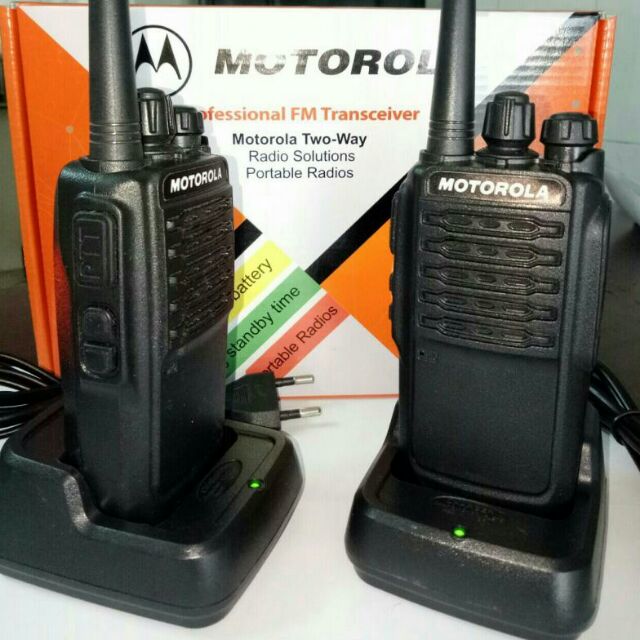1 bộ 2 máy bộ đàm Motorola GP 3288 tặng tai nghe