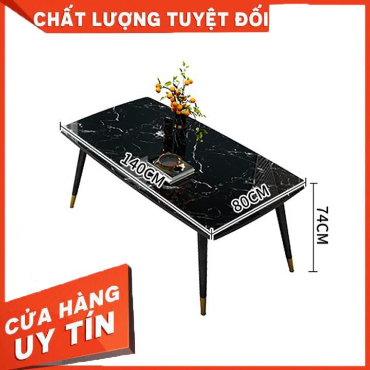 Bàn ăn mặt vân đá sang trọng, hiện đại BGA001-BGA002