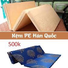 Nệm Pe Hàn Quốc cao cấp 1m6x2m dày 10cm (phân)