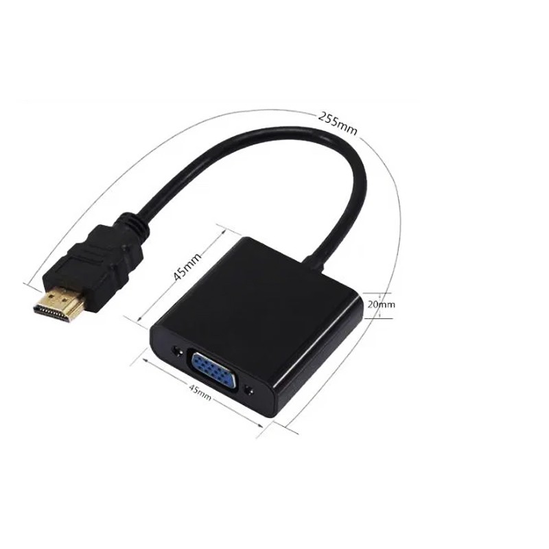 Chuyển đổi tín hiệu HDMI sang VGA/ HDMI to VGA Giá rẻ