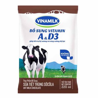1 BỊCH SỮA VINAMILK 220ml ĐỦ VỊ