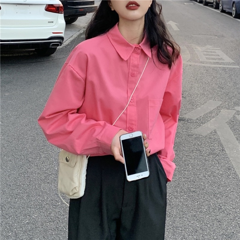Áo sơ mi form rộng COLOR SHIRT