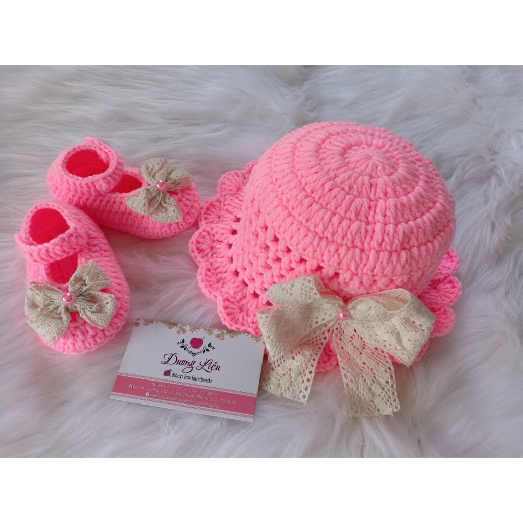 SET NÓN GIÀY LEN BÉ GÁI