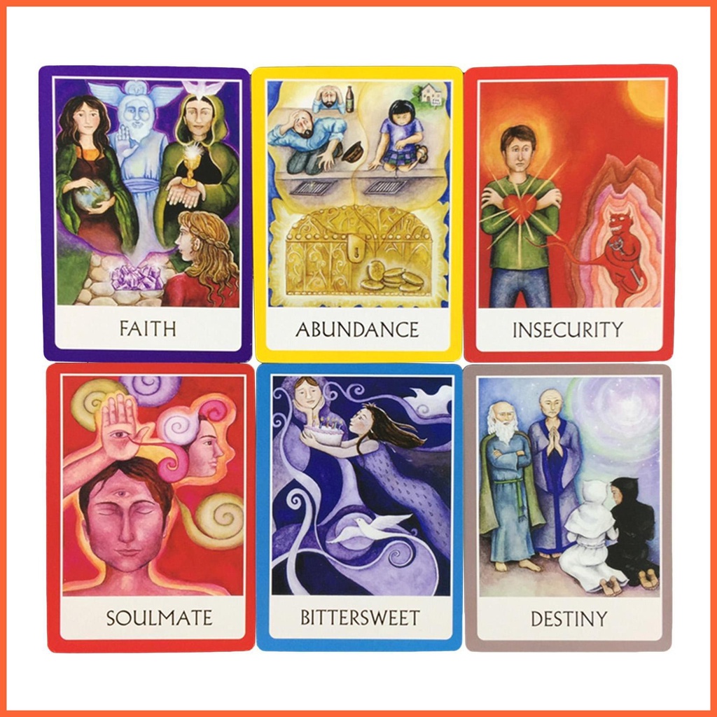 Bộ Bài Tarot In Chữ Tiếng Anh