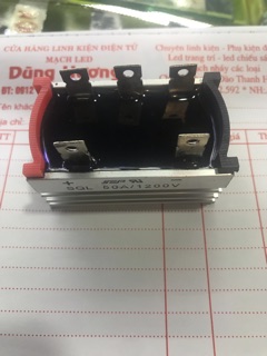 Cầu điot 5 chân 50A 1200v