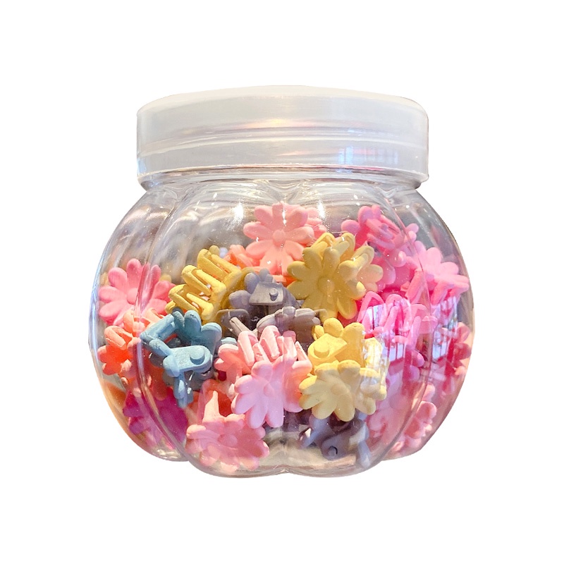 Bộ Kẹp Tóc Cỡ Nhỏ Thiết Kế Dễ Thương Phong Cách Hàn Quốc Cho Bé Gái