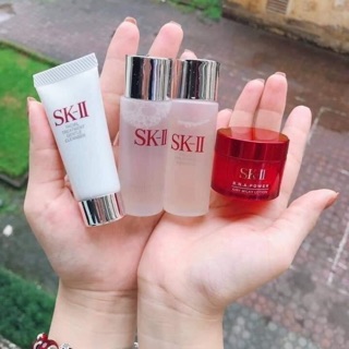 Set skii mini dưỡng da 4 món chính hãng